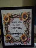 Printed scripture inspired home decor